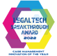legaltech breakthrough award best legal case management system