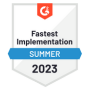 g2 fastest implementation fall 2023