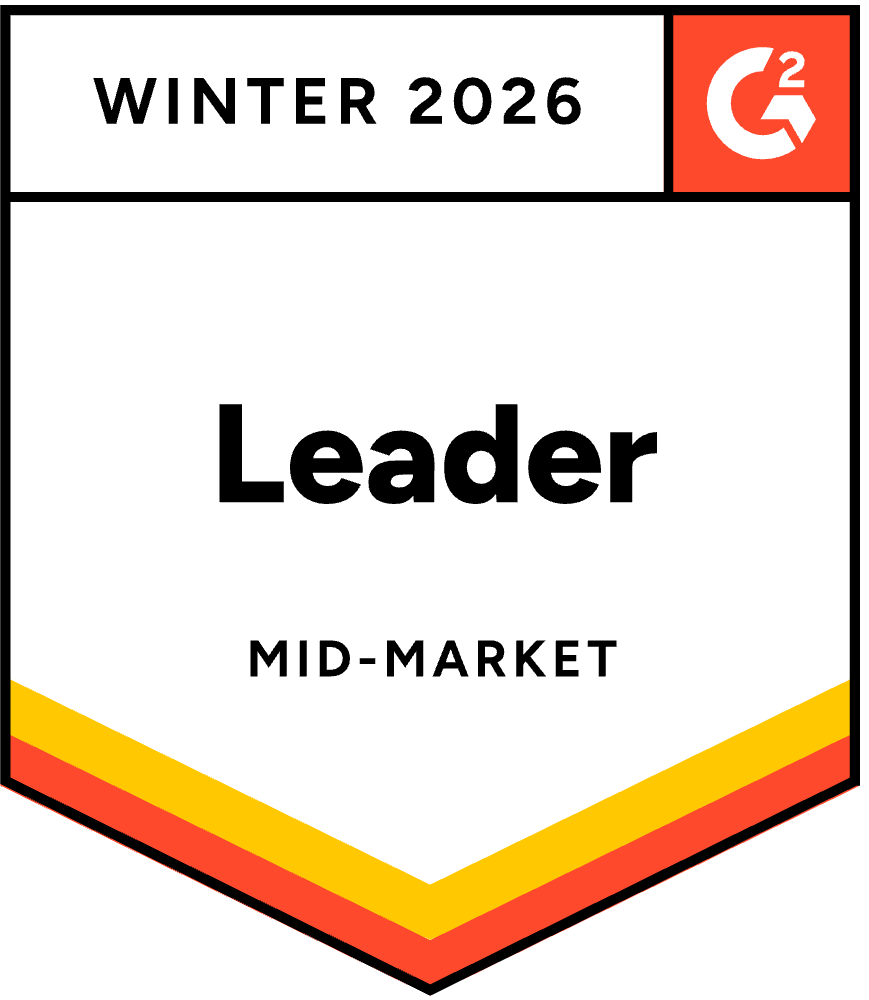 G2 Winter 2026: Mid Market Leader 