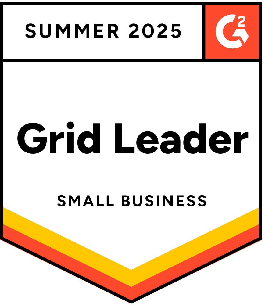 G2 Small Business Leader: Summer 2025